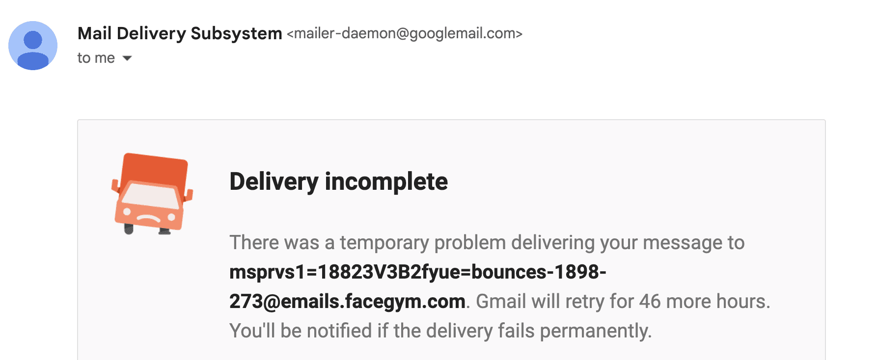 replying to a no reply do not reply address