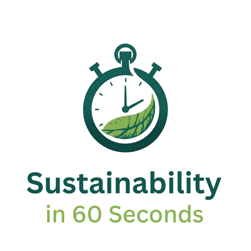 Sustainability in 60 Seconds
