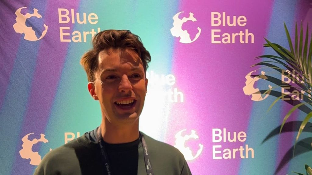 James Gill at Blue Earth Summit 2025.