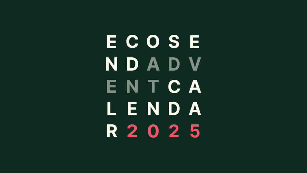 EcoSend Advent Calendar 2025